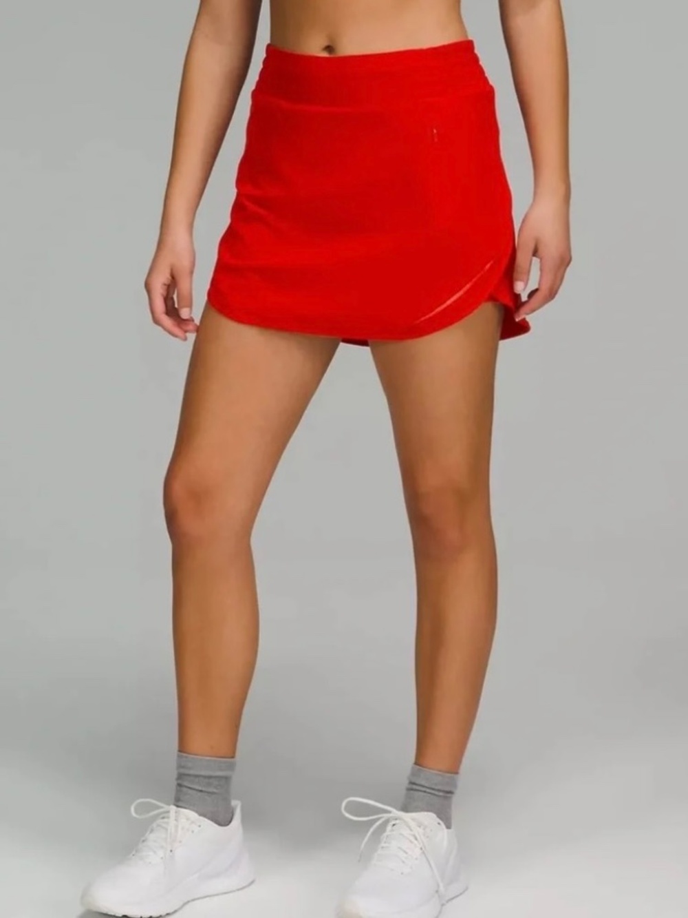 Lululemon Hotty Hot Skirt Long, Size 4 Dark Red NWT